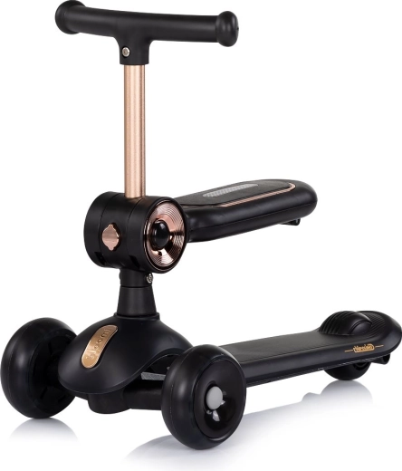 2‑în‑1: trotinetă și bicicletă de echilibru într-una