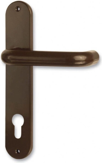 Clanță de ușă STANDARD maro plastic 72 mm