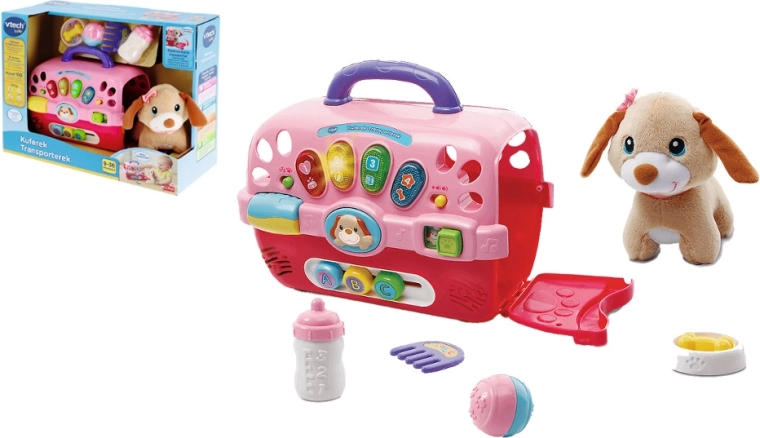 Troler interactiv – transportor VTech pentru copii 9–36 luni