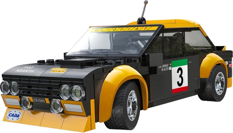 Model de raliu Fiat Abarth licențiat