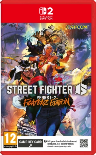 Street Fighter 6 Years 1–2 Fighters Edition pentru Nintendo Switch 2 (Game‑Key Card)