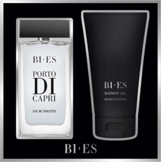 Bi-Es Porto di Capri set cadou pentru bărbați – apă parfumată 90 ml + gel de duș 150 ml