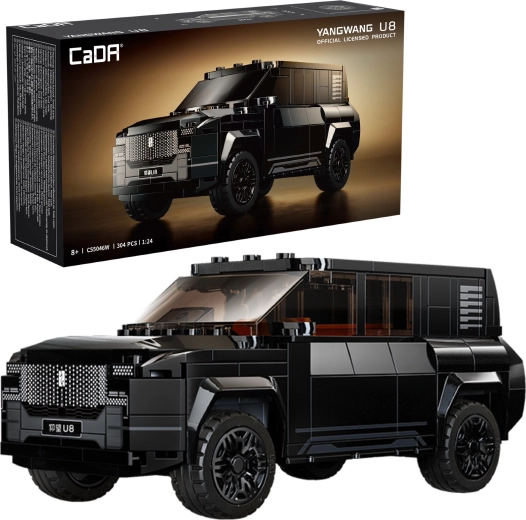 Set de construcție CaDA SUV de teren YANGWANG U8 1:24, 304 de piese