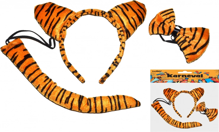 set de carnaval tigru pentru copii