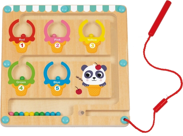 2Kids Toys Joc magnetic Învârte înghețata