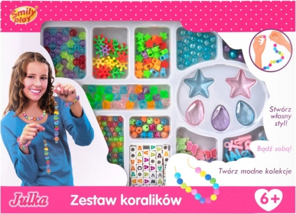 Set de mărgele în cutie