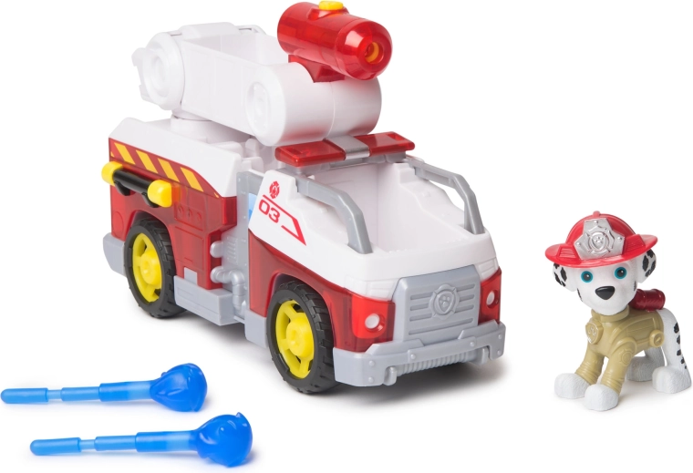 Vehiculul de pompieri al lui Marshall cu proiectile de apă