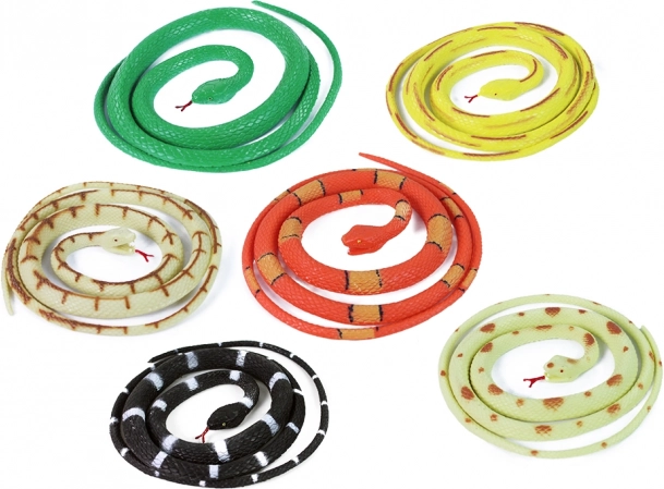 Șarpe din cauciuc 106 cm – 6 tipuri