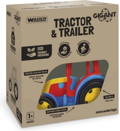 Tractor cu remorcă Gigant 120 cm