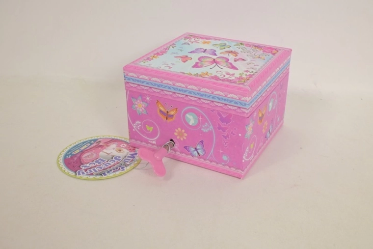 Cutie muzicală clasică Pecoware cu fluturi