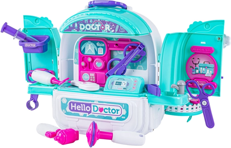 Accesorii medicale bogate pentru o joacă realistă
