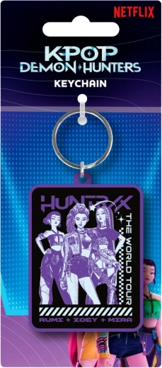 Breloc din PVC K-POP DEMON HUNTERS Huntrix