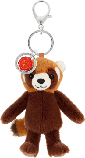 Breloc de pluș Keeleco panda roșie Lumea magică 14 cm