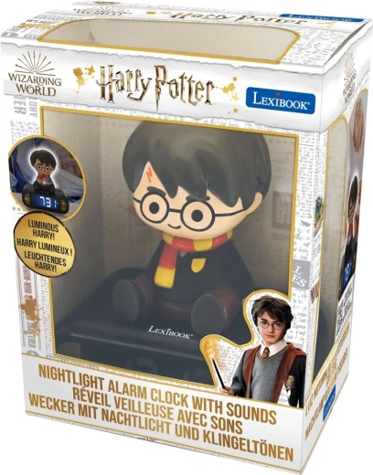 Ceas deșteptător Lexibook cu lumină de noapte HARRY POTTER