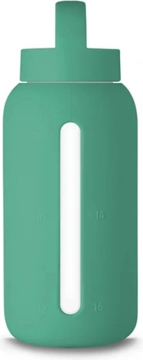 MUUKI sticlă zilnică verde frosted 720 ml