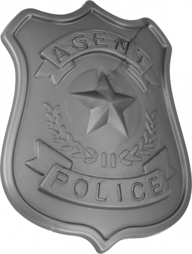 Insignă de poliție realistă