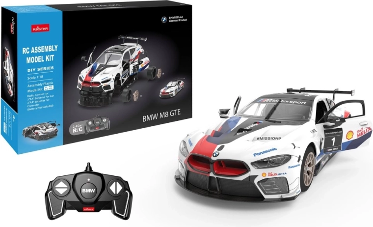 Kit de construcție R/C BMW M8 GTE la scara 1:18