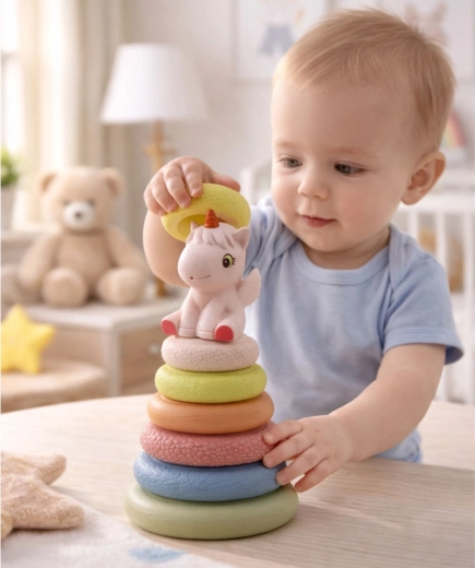 Unicorn interactiv cu fluier
