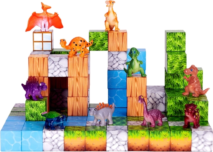 Lume 3D creativă a naturii și a dinozaurilor