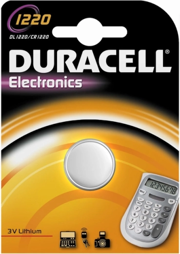 Duracell litiu CR1220 baterie tip monedă 3 V 36 mAh