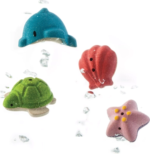 PlanToys set de baie viață marină