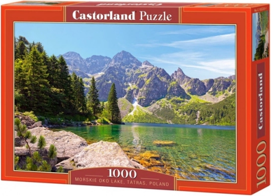 Puzzle 1000 piese Morskie Oko, Tatra, Polonia