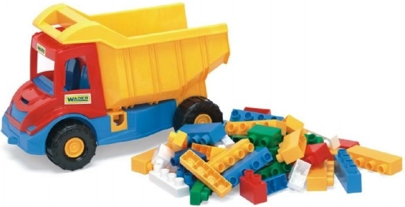Basculantă pentru copii cu cuburi Multi Truck 38 cm