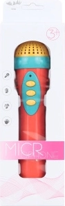 Microfon de plastic pentru copii cu melodii