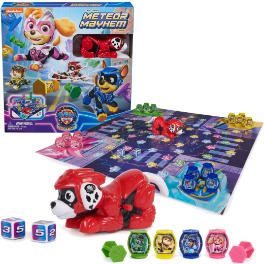 Joc de societate PAW PATROL Meteor Mayhem – joc de masă pentru familie 2–4 jucători, 4+