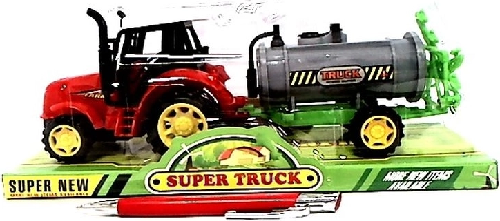 Tractor cu utilaj agricol