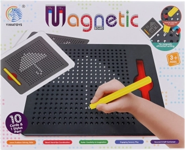 Tablă magnetică cu bile și cartonașe