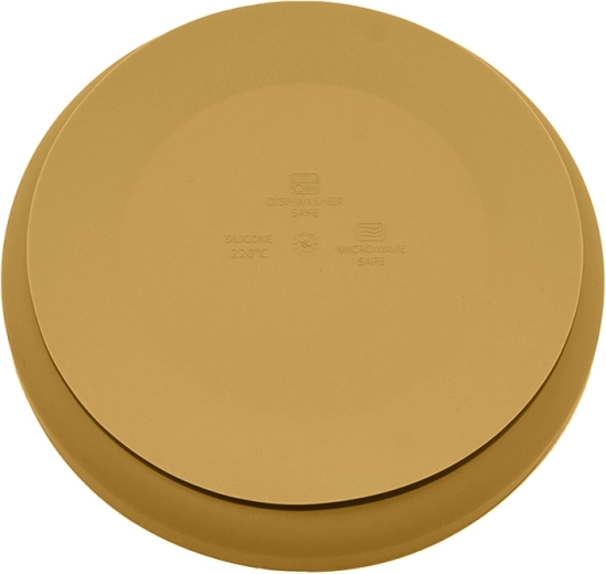 Farfurie cu ventuză stabilă și silicon rezistent