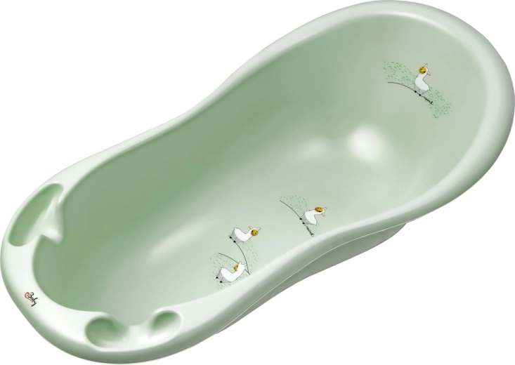 Cădiță pentru bebeluși 100 cm sage green MALTEX Minimal Lama