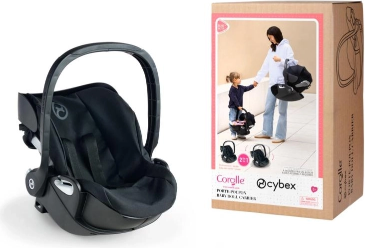 Cybex Black 2în1 scaun auto și leagăn pentru păpuși