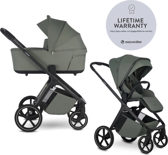Cărucior combinat Easywalker Zoey Go mineral green