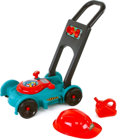 Mașină de tuns iarbă pentru copii cu efecte