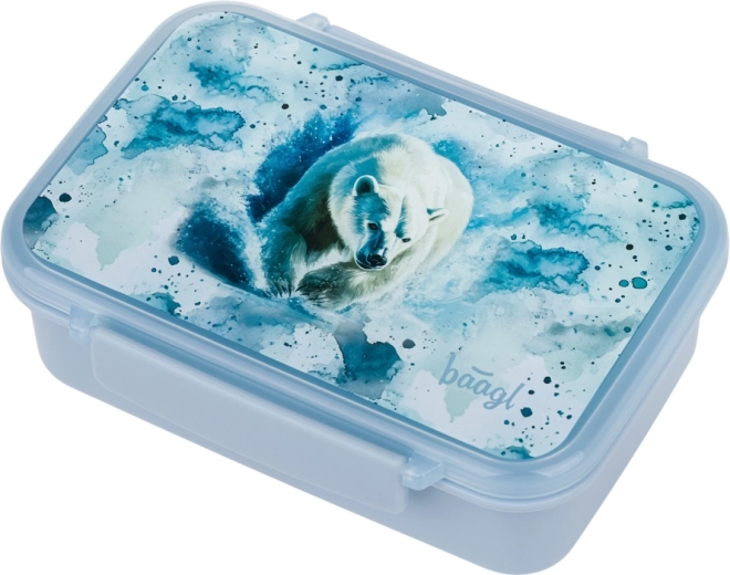 Cutie pentru gustări Baagl cu compartimente Polar