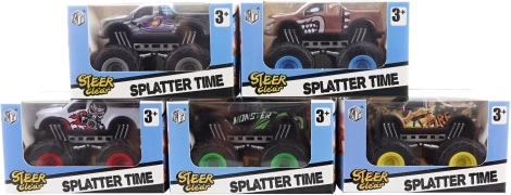Jeep de teren cu mecanism de mers înapoi (pull-back) - 1 bucată