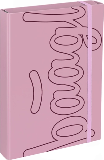 Baagl dosar pentru caiete școlare A4 Jumbo Rose