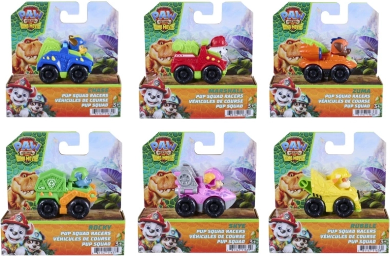 Mini vehicul Paw Patrol în stil dino (mix) Spin Master