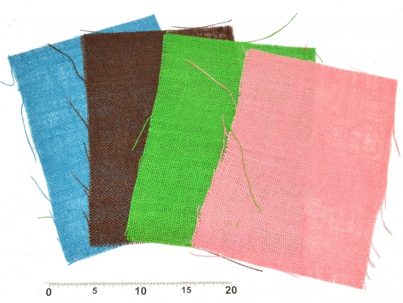 Decorațiuni textile A4 – set de 10 bucăți