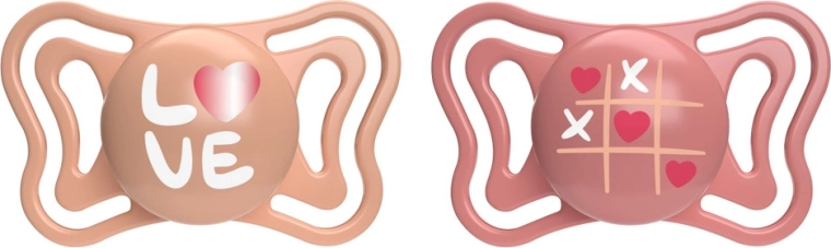 Suzete Chicco Physio Light din silicon, roz, 16–36 luni, 2 buc.