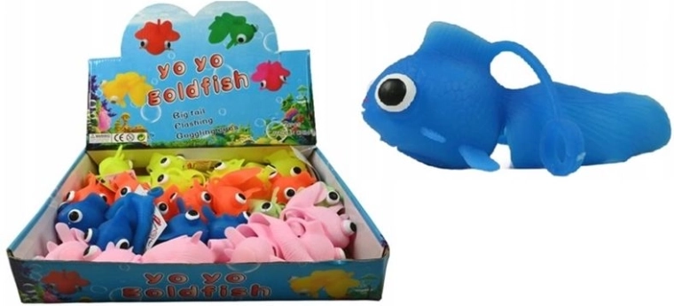 Peștișor squishy antistres luminos