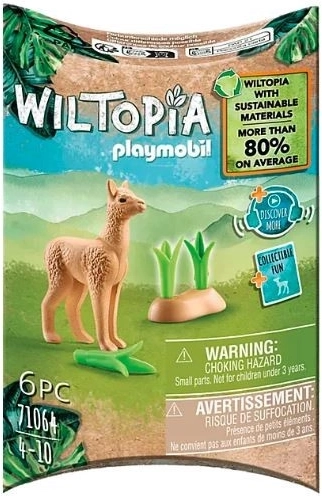 Set de figurine Wiltopia 71064 Pui de alpaca