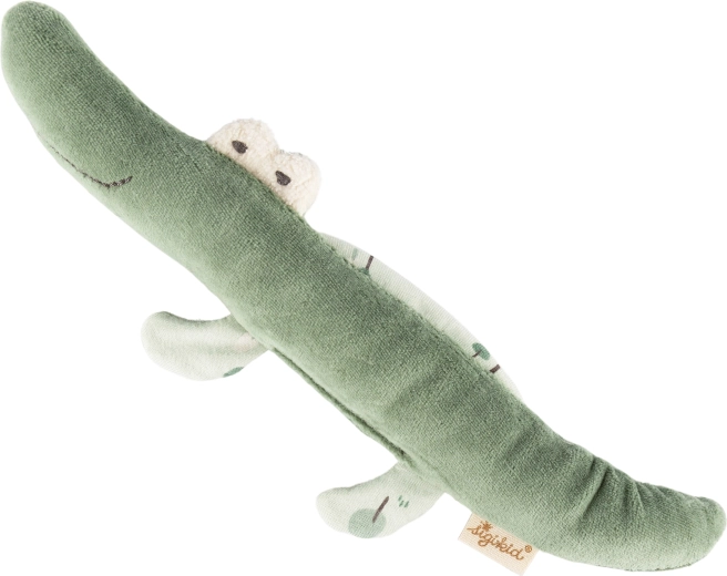 Sigikid crocodil cu zornăitoare – prima jucărie de pluș pentru bebeluș