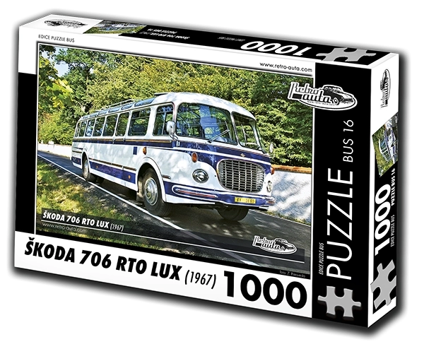 Puzzle Retro-Mașini: Škoda 706 RTO LUX