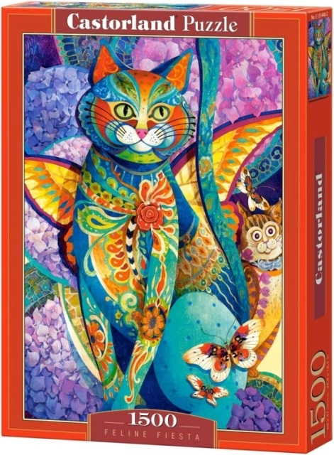 Puzzle 1500 piese Feline Fiesta