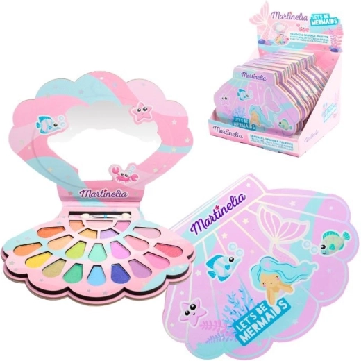 Martinelia Let’s Be Mermaids paletă de farduri de pleoape scoică - 1 bucată