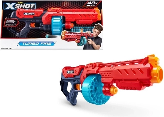 ZURU X-Shot Excel Turbo Fire lansator de săgeți din spumă