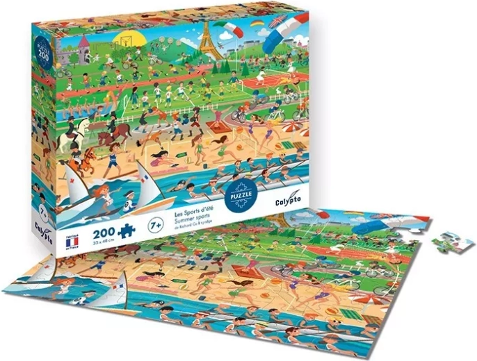 Puzzle Sentosphere sporturi de vară 200 piese